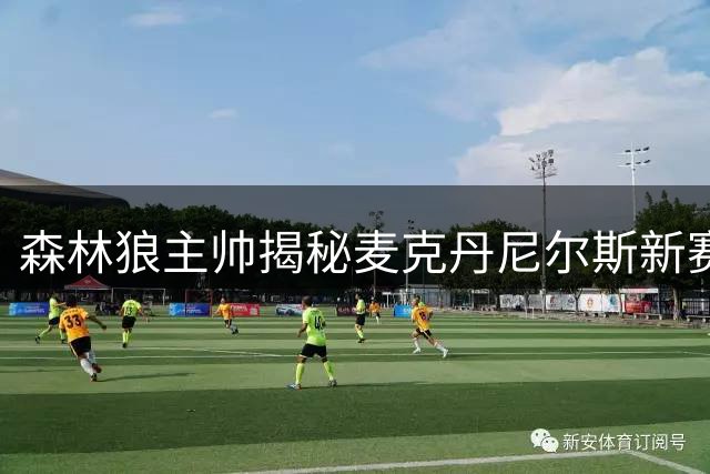 森林狼主帅揭秘麦克丹尼尔斯新赛季角色定位策略